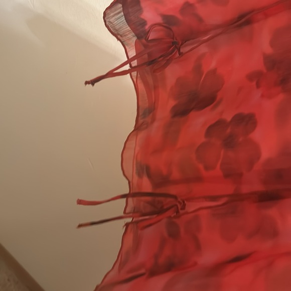 Red and black mini dress. Princess Polly, size 8 - Picture 6 of 6